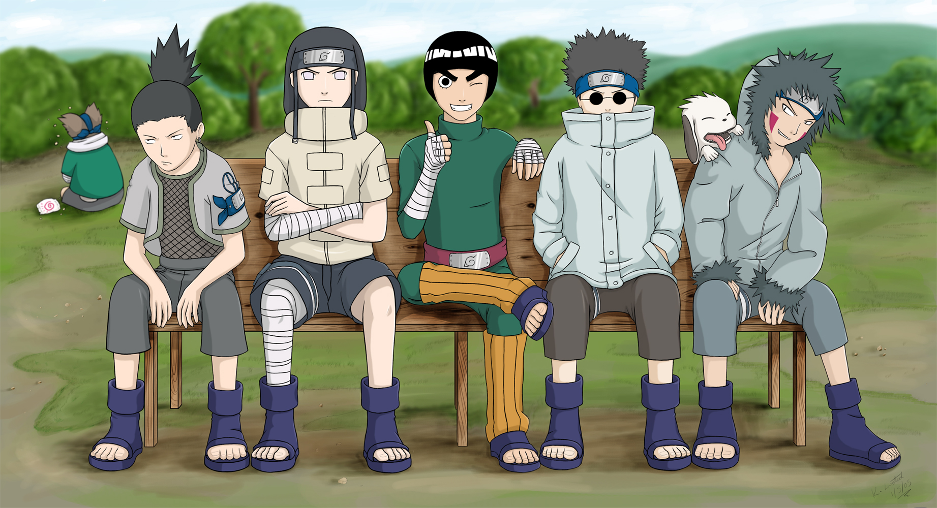 The boys of Konoha