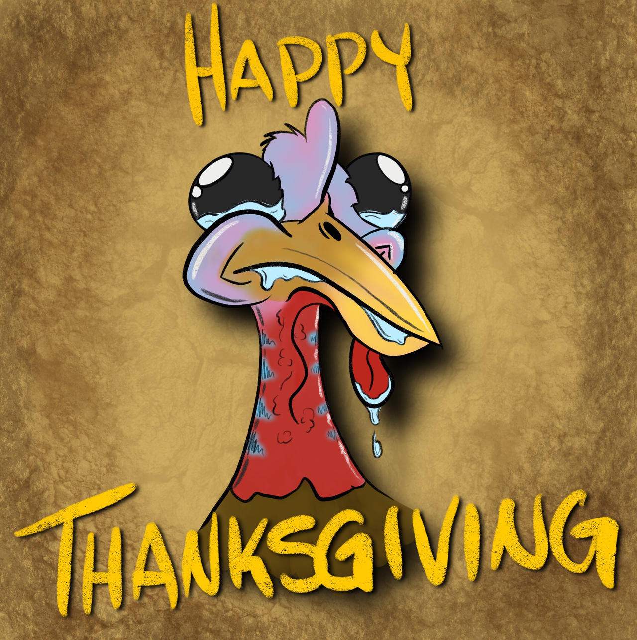 Derpy Turkey by EtchColi on DeviantArt