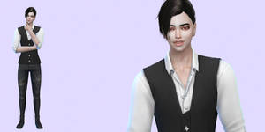 Tom Marvolo Riddle (Sims 4 look re-do)