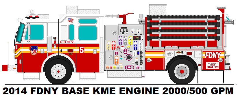 FDNY New Engine 5 by Geistcode on DeviantArt