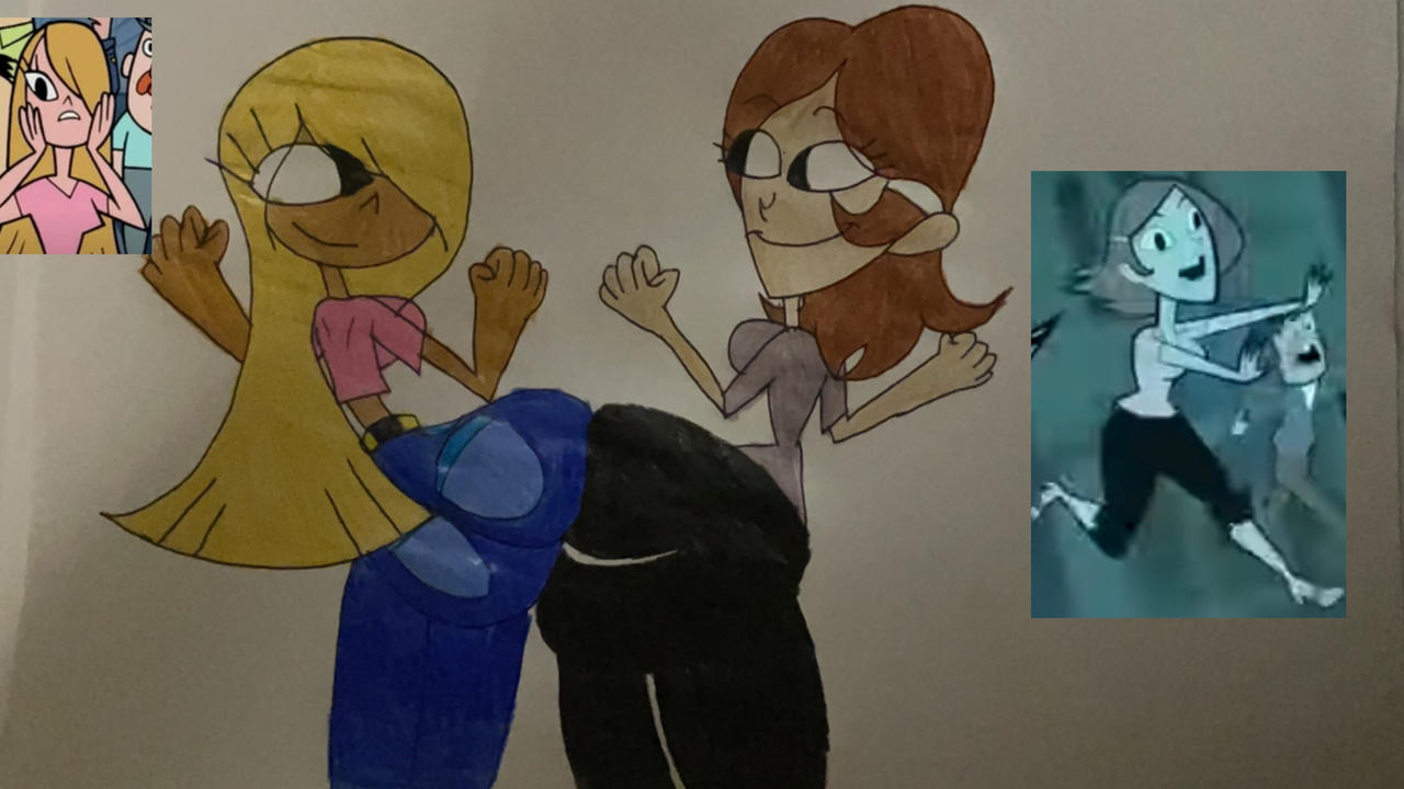 Background Characters Butt Bump Powerpuff Girls By DarksonicROR15810 background-characters-butt-bump-powerpuff-girls-by-darksonicror15810