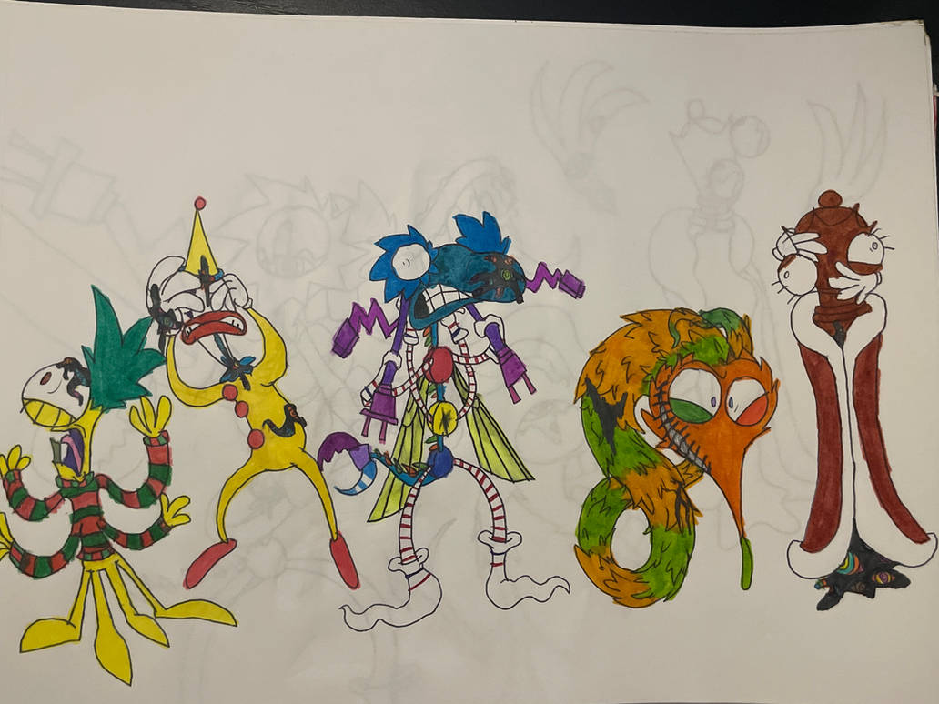 Abstracted Characters The Amazing Digital Circus By DarksonicROR15810 abstracted-characters-the-amazing-digital-circus-by-darksonicror15810
