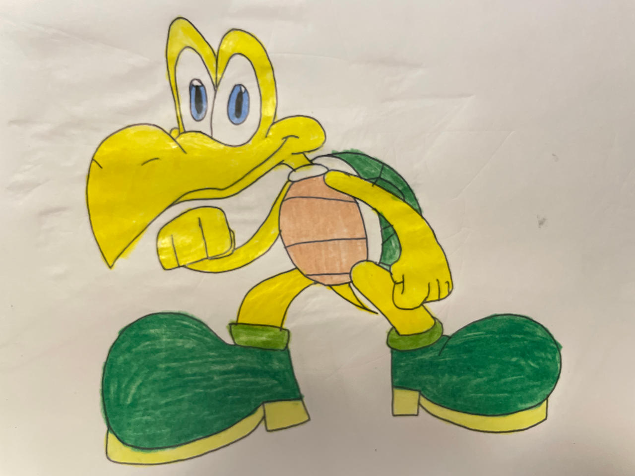 Koopa Drawing Koopa Troopa (Super Mario Bros) by DarksonicROR15810 on DeviantArt
