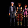 kh3 mmd Code Vein Kingdom Hearts group photo