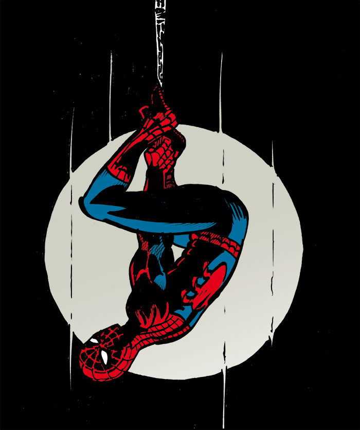 Spidey Upsidedown