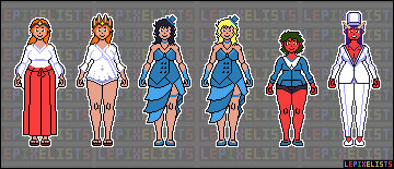 Female Character Sprites