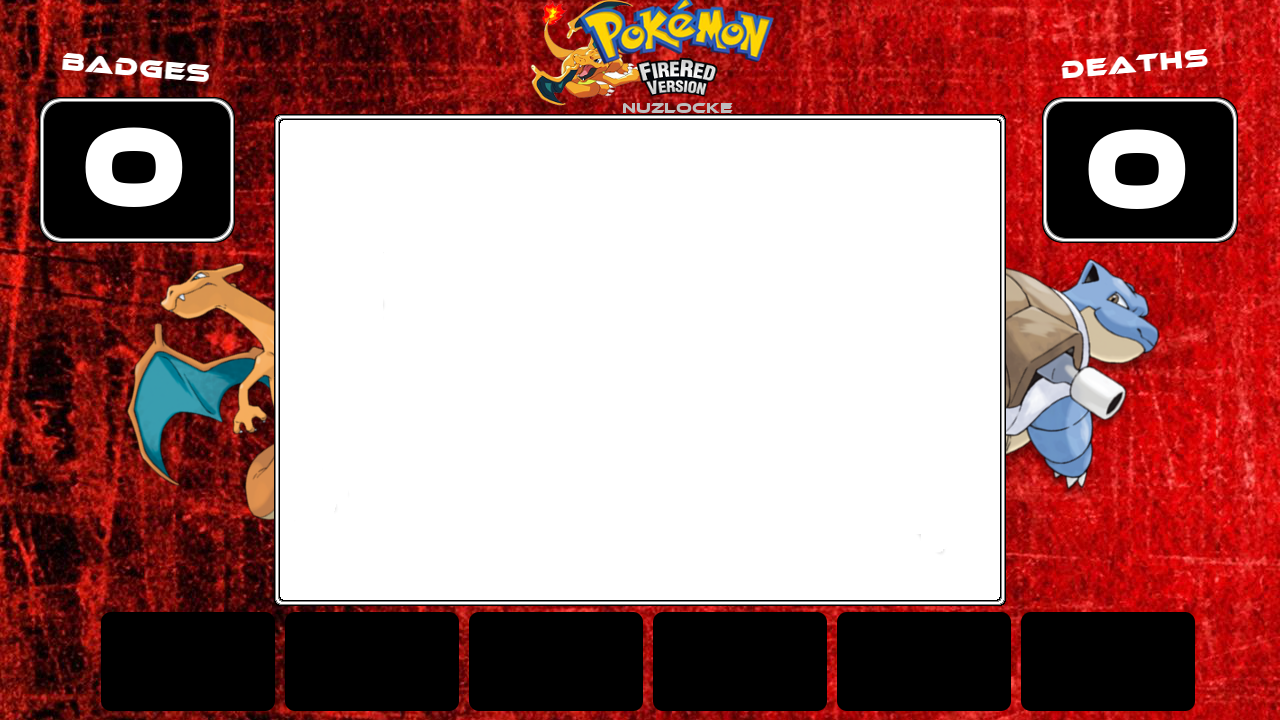 Pokemon FireRed Nuzlocke Layout by KojiroBlade on DeviantArt