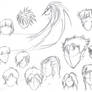 anime hairstyles