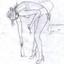 Drunk woman