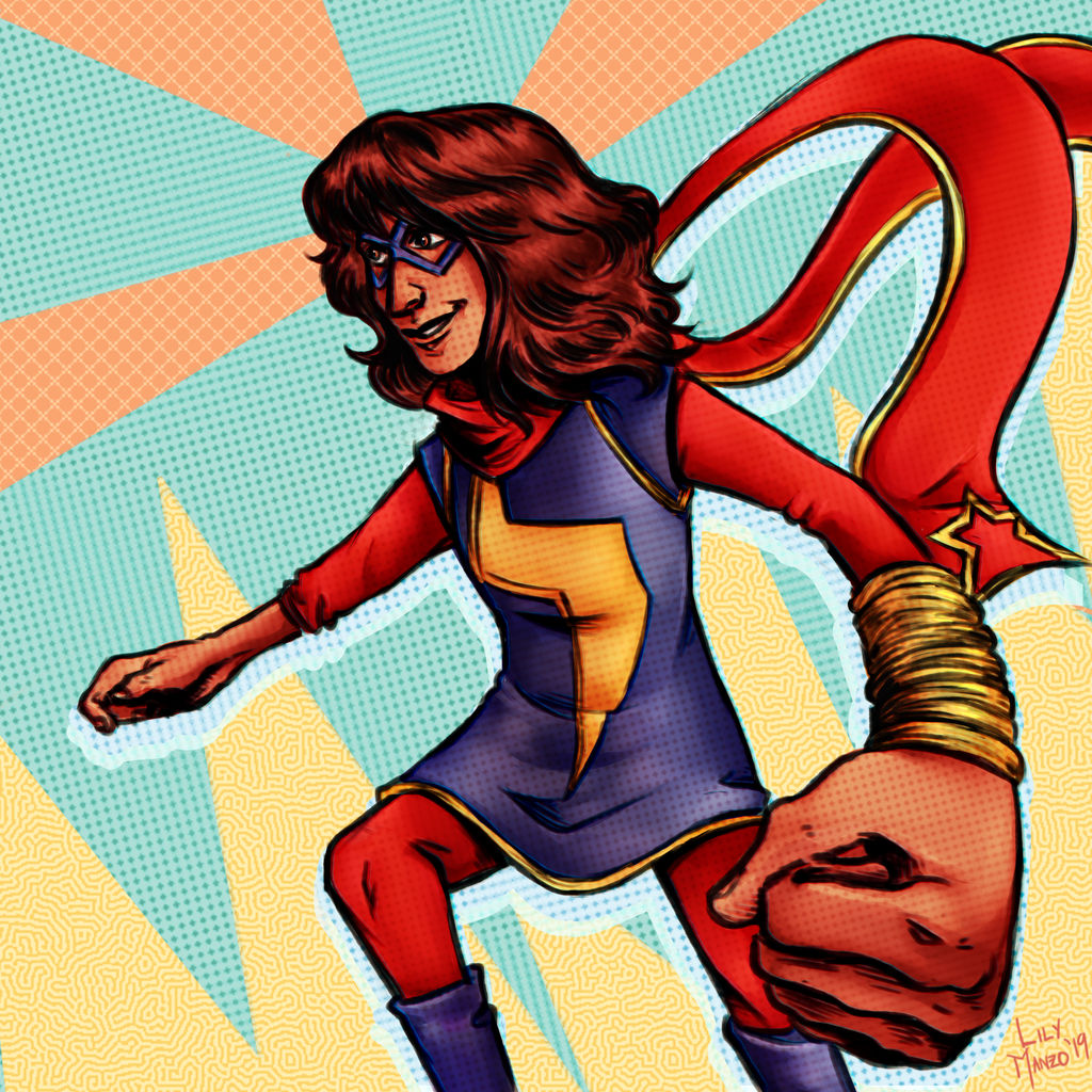 Ms Marvel by pukkita44 on DeviantArt