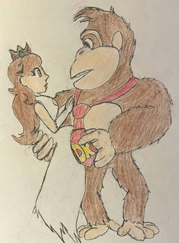 Sophia meets Donkey Kong