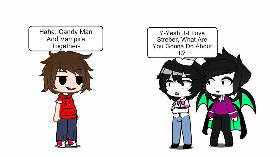 Vampire who likes Candy //Streber x Kevin//spooky month// - Mystic