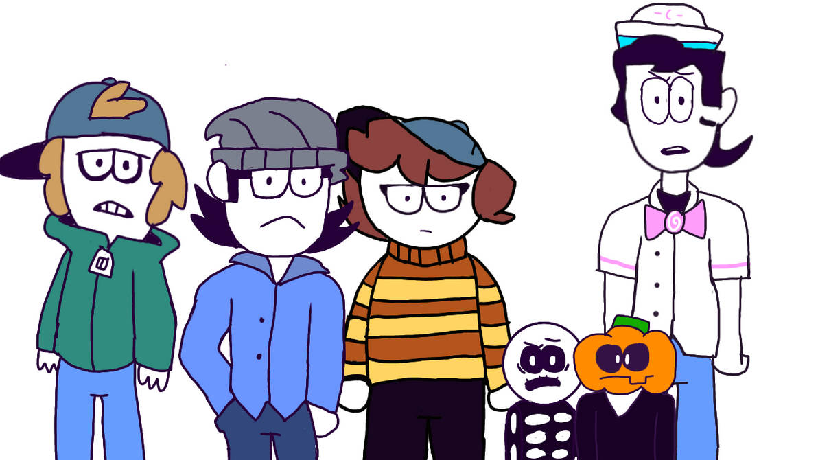 Spooky Month: Teen! Robert Rob and Ross by KadiTheFox on Newgrounds