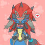 Lucario and Zoroark