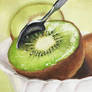 Kiwis in a Dish