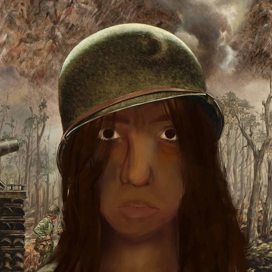 Thousand Yard Stare By Scissorphrenic On DeviantArt thousand-yard-stare-by-scissorphrenic-on-deviantart