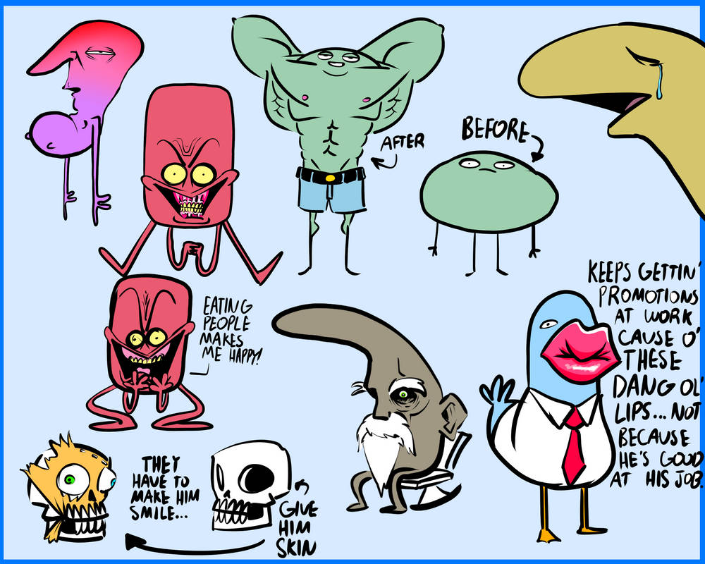 Smiling Friends Character Design Application by trickster37 on DeviantArt