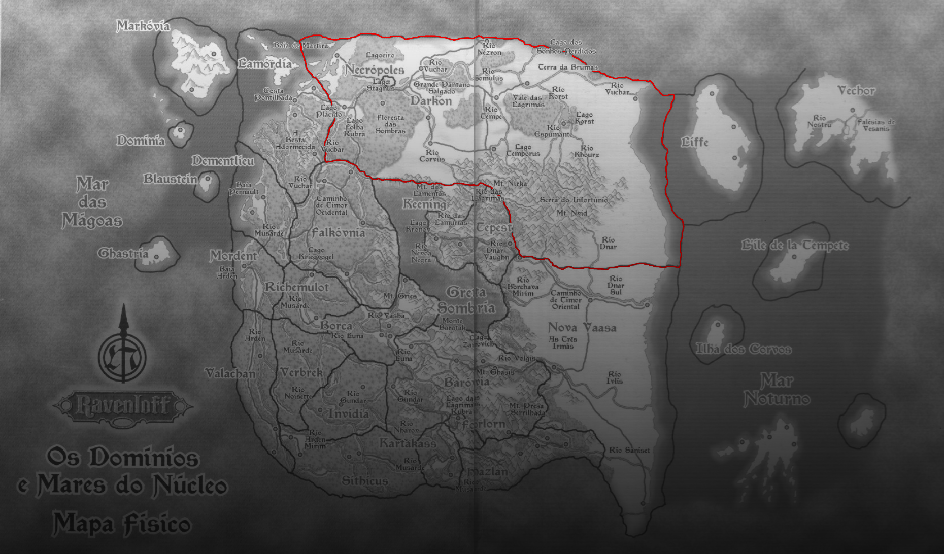 Ravenloft Map by Aldryck on DeviantArt