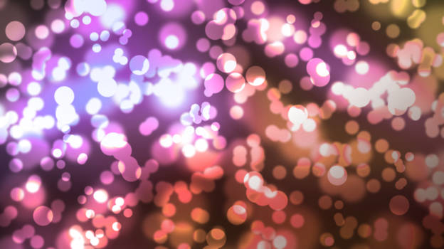Red and purple bokeh