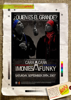 Cara A Cara Tour 07 Flyer