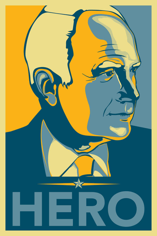McCain Hero Poster by angelaacevedo