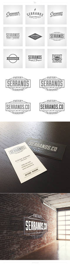 Serranos Co. Logo Concepts