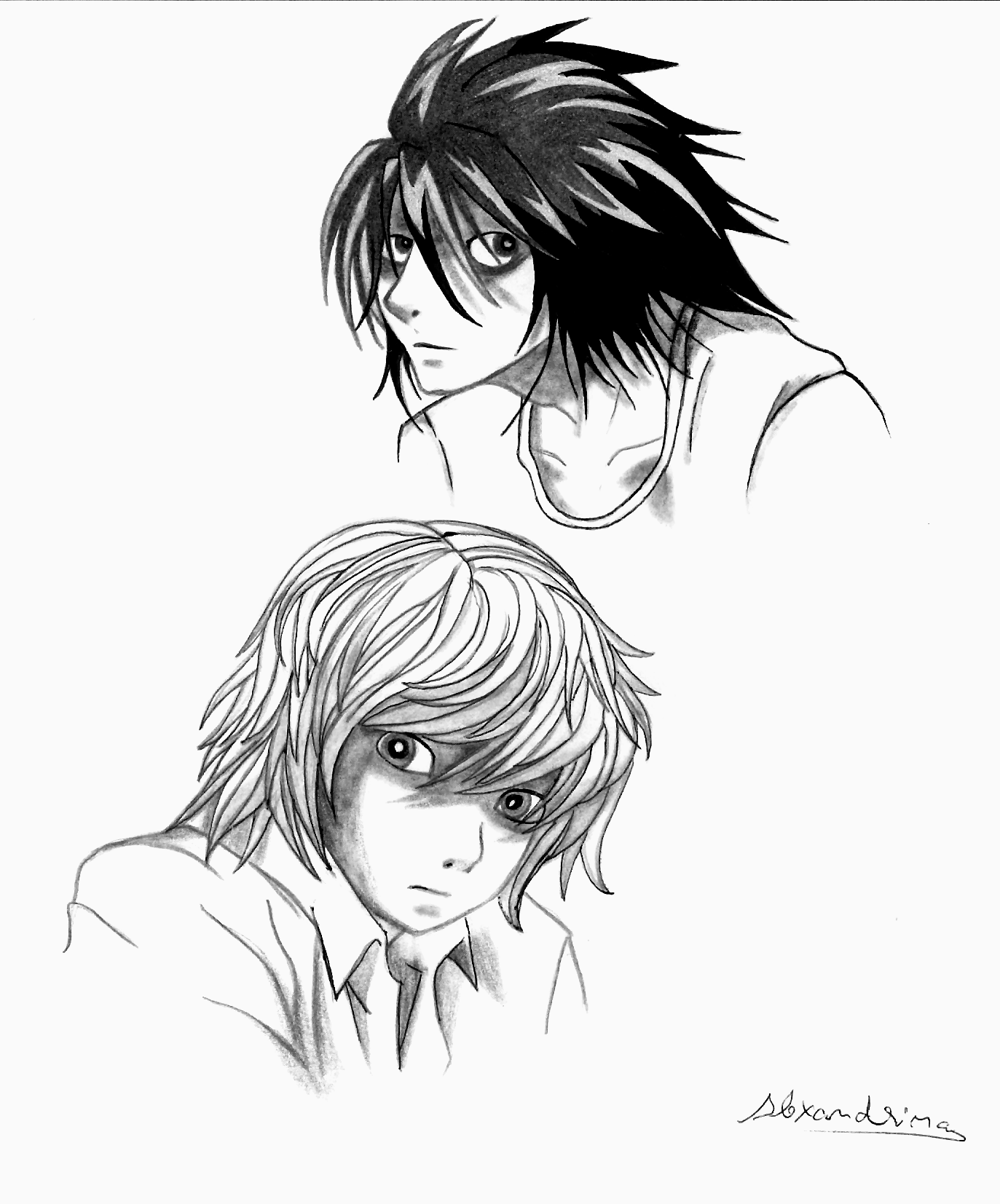 Ryuzaki and Light by light-ryuzaki-love on DeviantArt