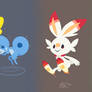 Galar Starters