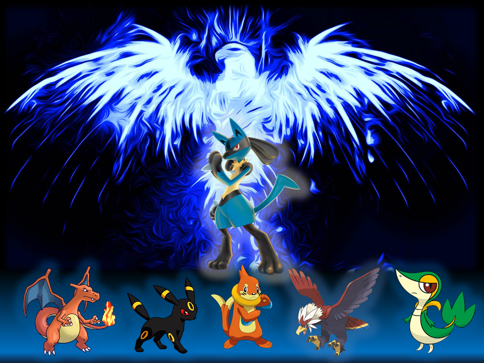 The Lucario Wallpaper by FRUITYNITE on DeviantArt