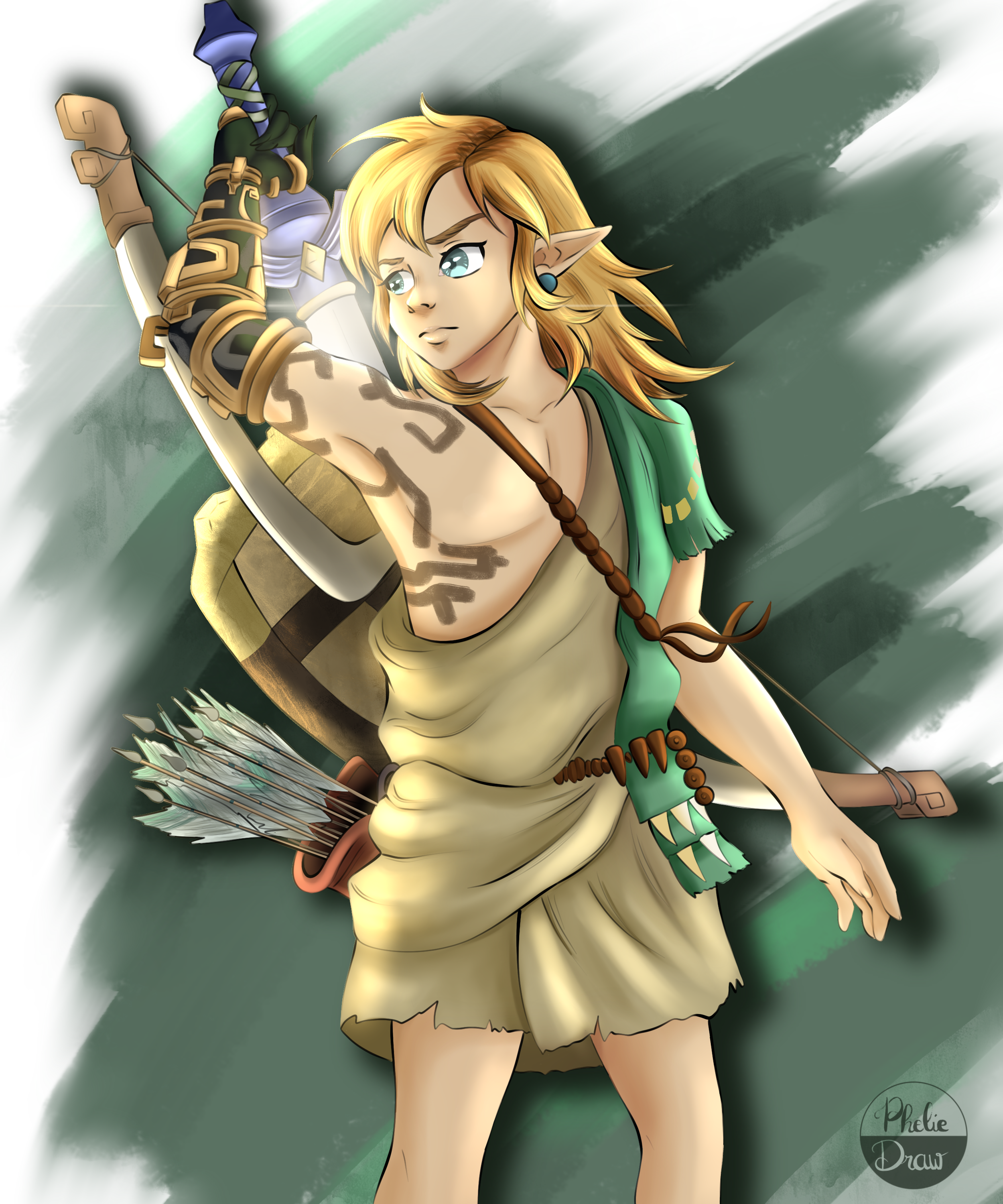 Link - legend of Zelda Breath of the wild by MCAshe on DeviantArt