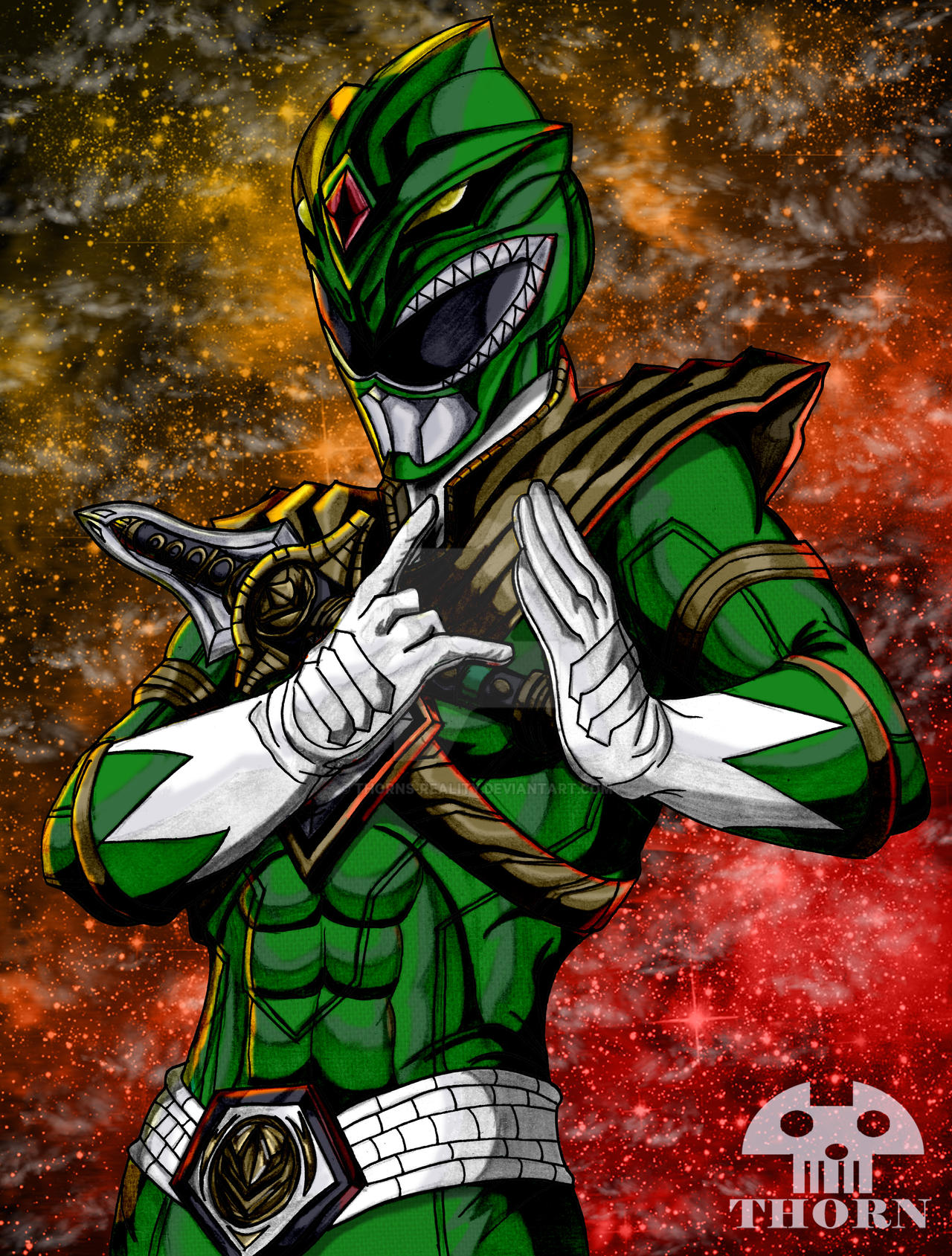 Green Ranger by Thorns-Reality on DeviantArt
