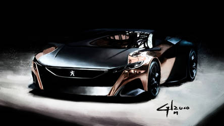 Peugeot Onyx Painting