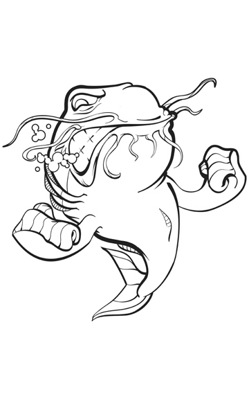 Battlin' Catfish Logo by ballsybalsman on DeviantArt