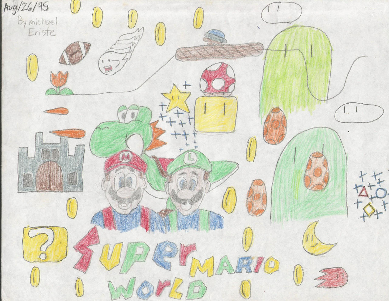 Mario Map Deviantart Super Mario World by KairezTheRedOne on DeviantArt