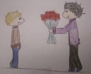 Valentine's Day - John and Sherlock