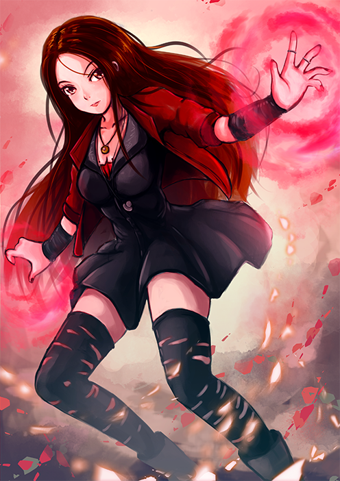 Scarlet Witch Anime.
