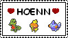 Hoenn lover stamp