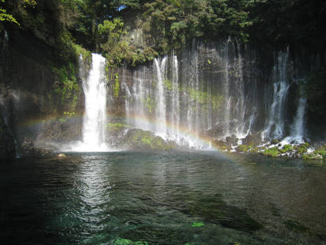 Shiraito,the rainbow lagoon