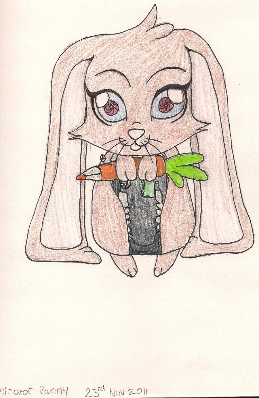 Terrminator Rabbit Terminator Bunny by ComplexMagic on DeviantArt