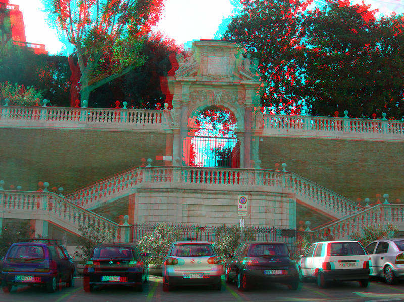 Rome 10 3D Anaglyph