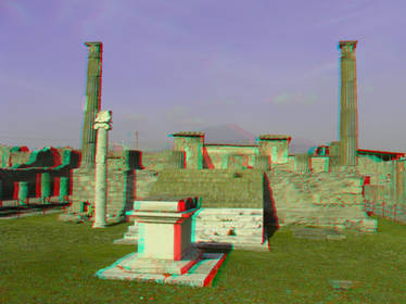 Pompei 5 3D Anaglyph