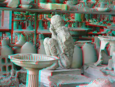 Pompei 8 3D Anaglyph