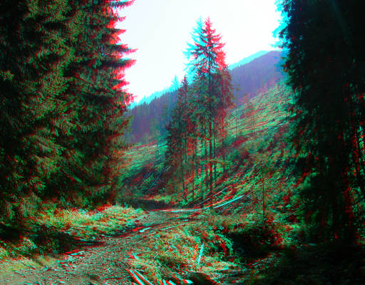 After the Avalanche 3D anaglyp