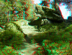By the Dolmen 3D Anaglyph