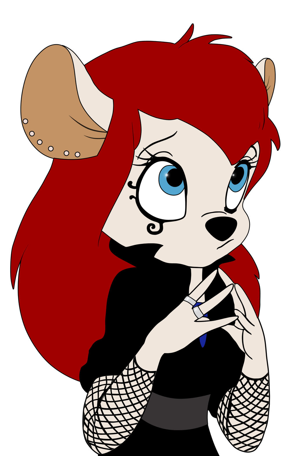 Gotessa Gayka. Goth. Chip'n Dale Rescue Rangers by Alex-Kropotkin on ...