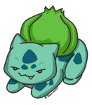 001 Bulbasaur by reika-world