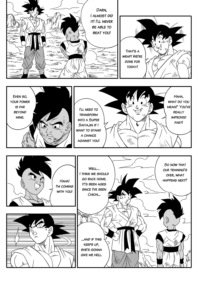 Dragon Ball Super: Bebi Arc Episode 1: Page 1 by KevinBeaver on DeviantArt