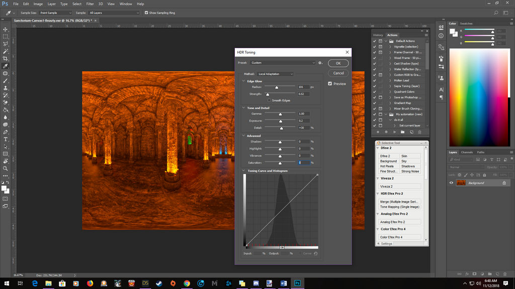 faux hdri in daz3d and photoshop