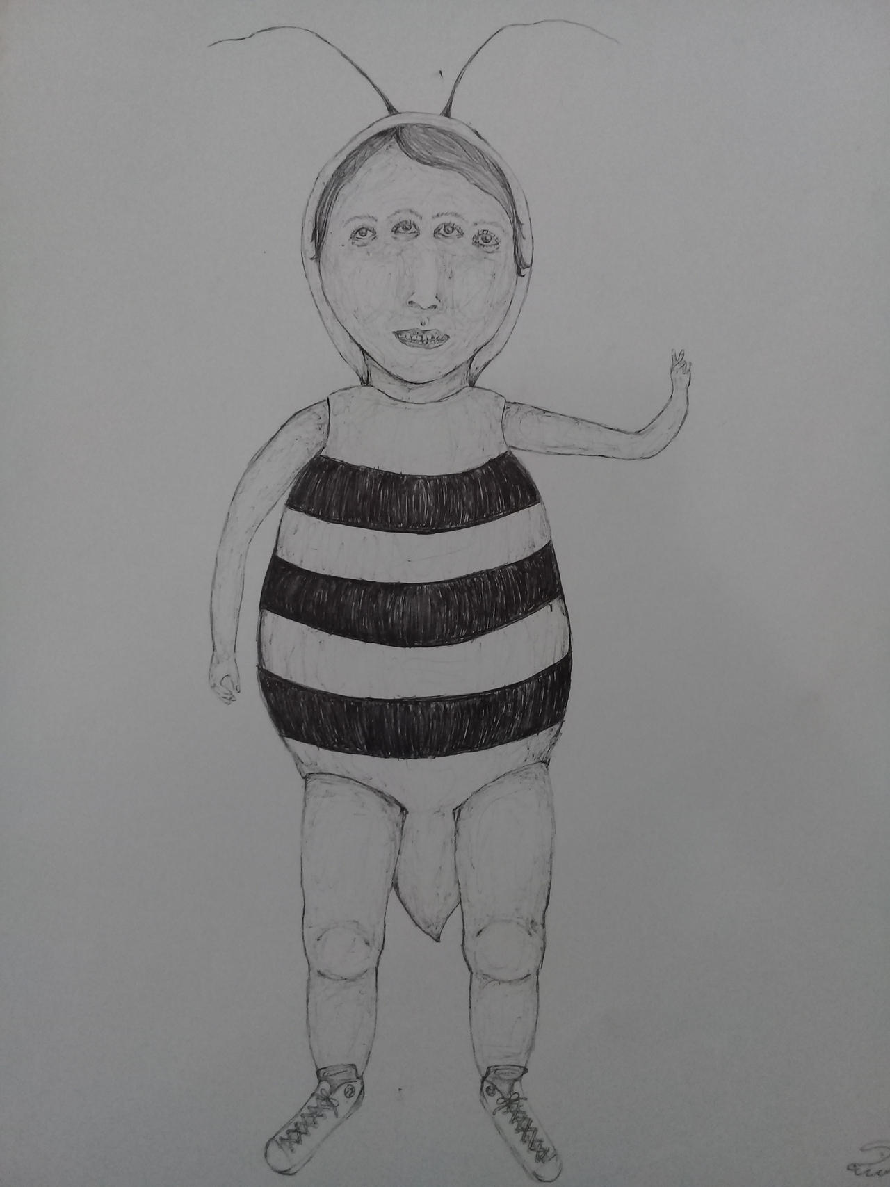 Human bee by Koshmaro on DeviantArt