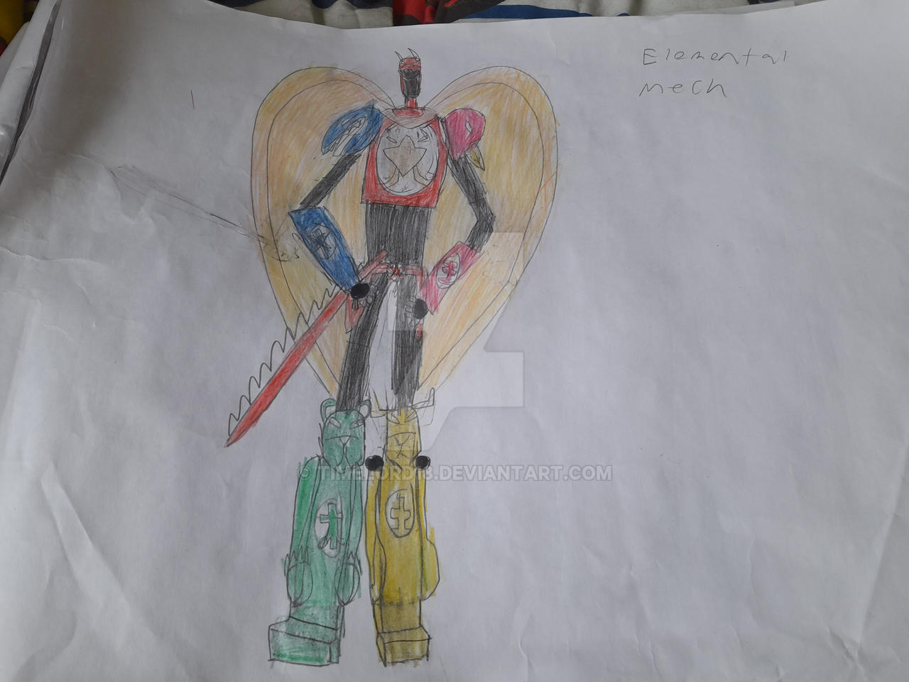 Elemental Mech by TimeLord18 on DeviantArt